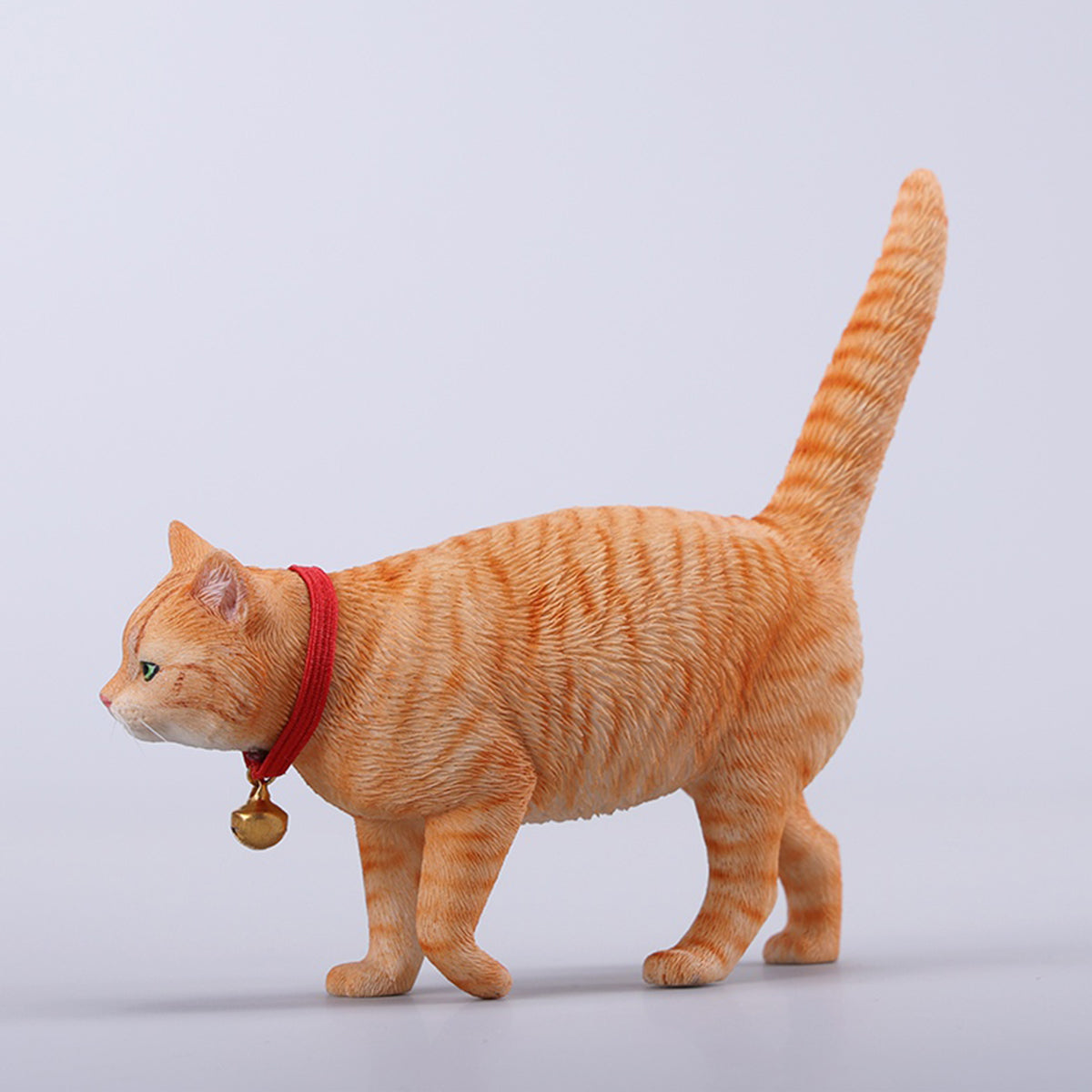 立体・オブジェ Winter journey - vintage cats ver.1 Vintage Cat Family In Snow Laser 3D Glass Cube Art Sculpture