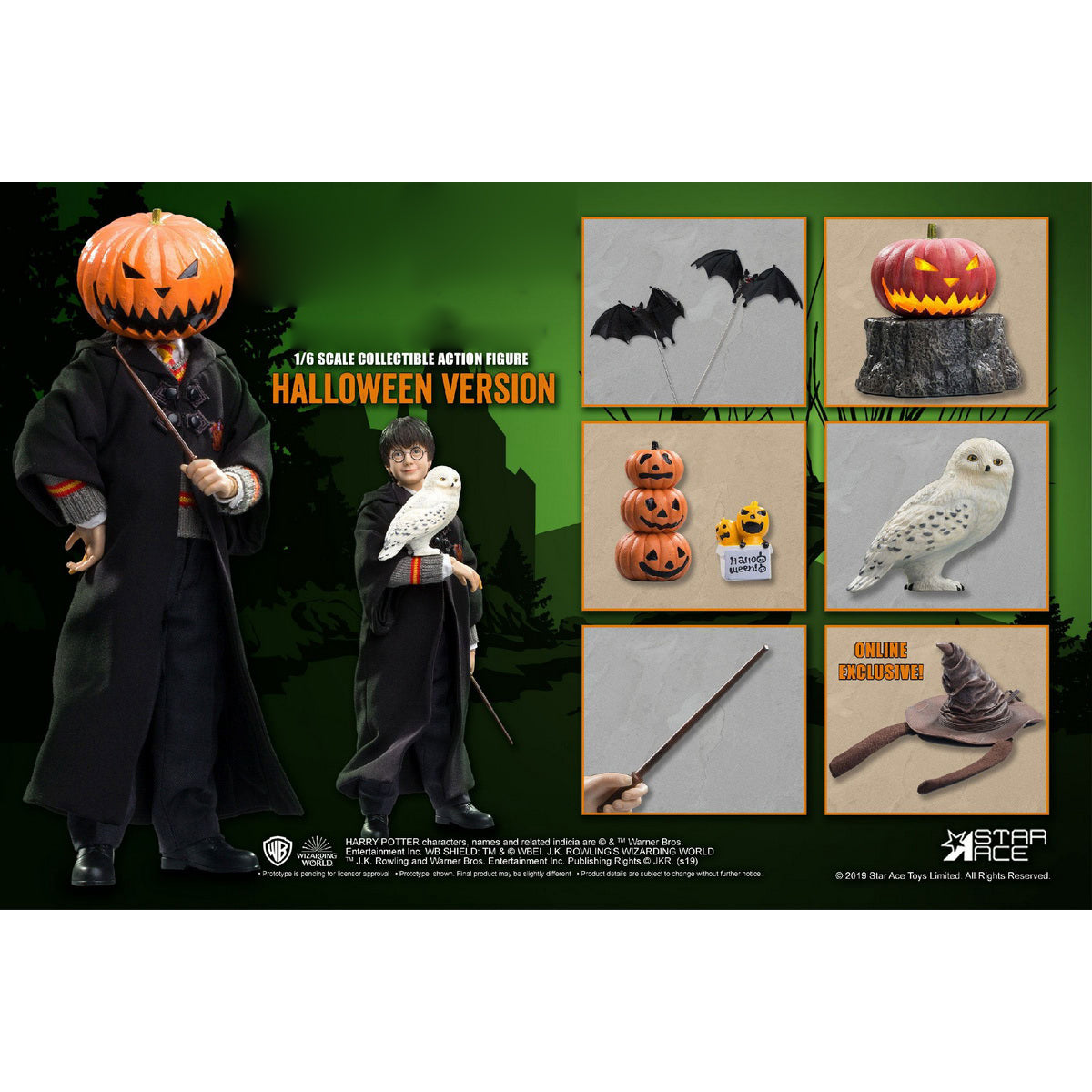 STAR ACE Toys Harry Potter Halloween Series Action Figures