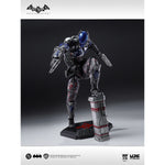 U-P-Finegures LPZZ Arkham Knight 1/12 figure — Blue-helmet figure on a scene base