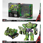 ZD Toys Avengers Transforming Vehicle | Choose Spider-Man, Black Panther, Hulk, Thor, Captain America or Iron Man