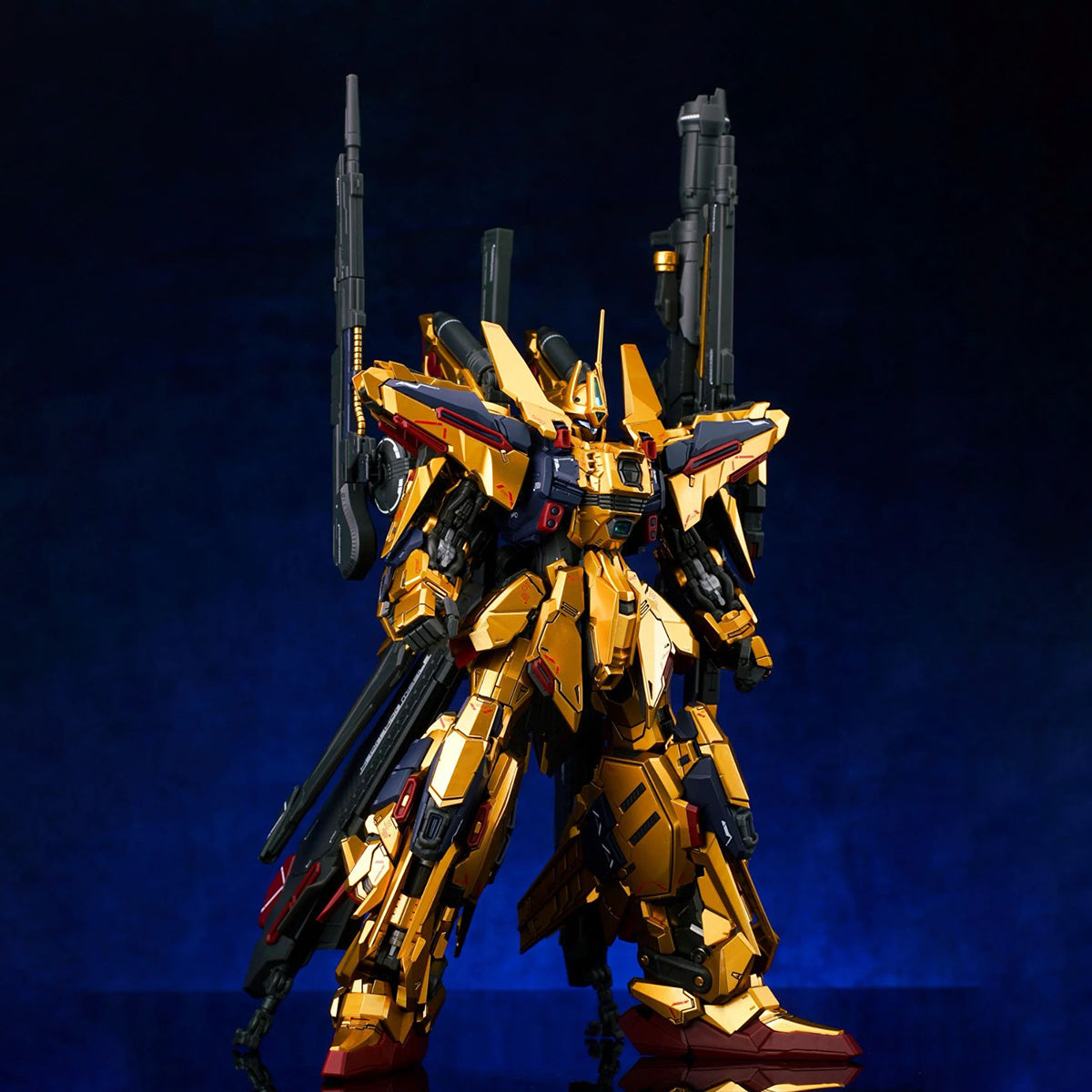 Shenma Model 1/100 Golden Warrior Full Armor Form Including Stand Metal Frame Model Kits