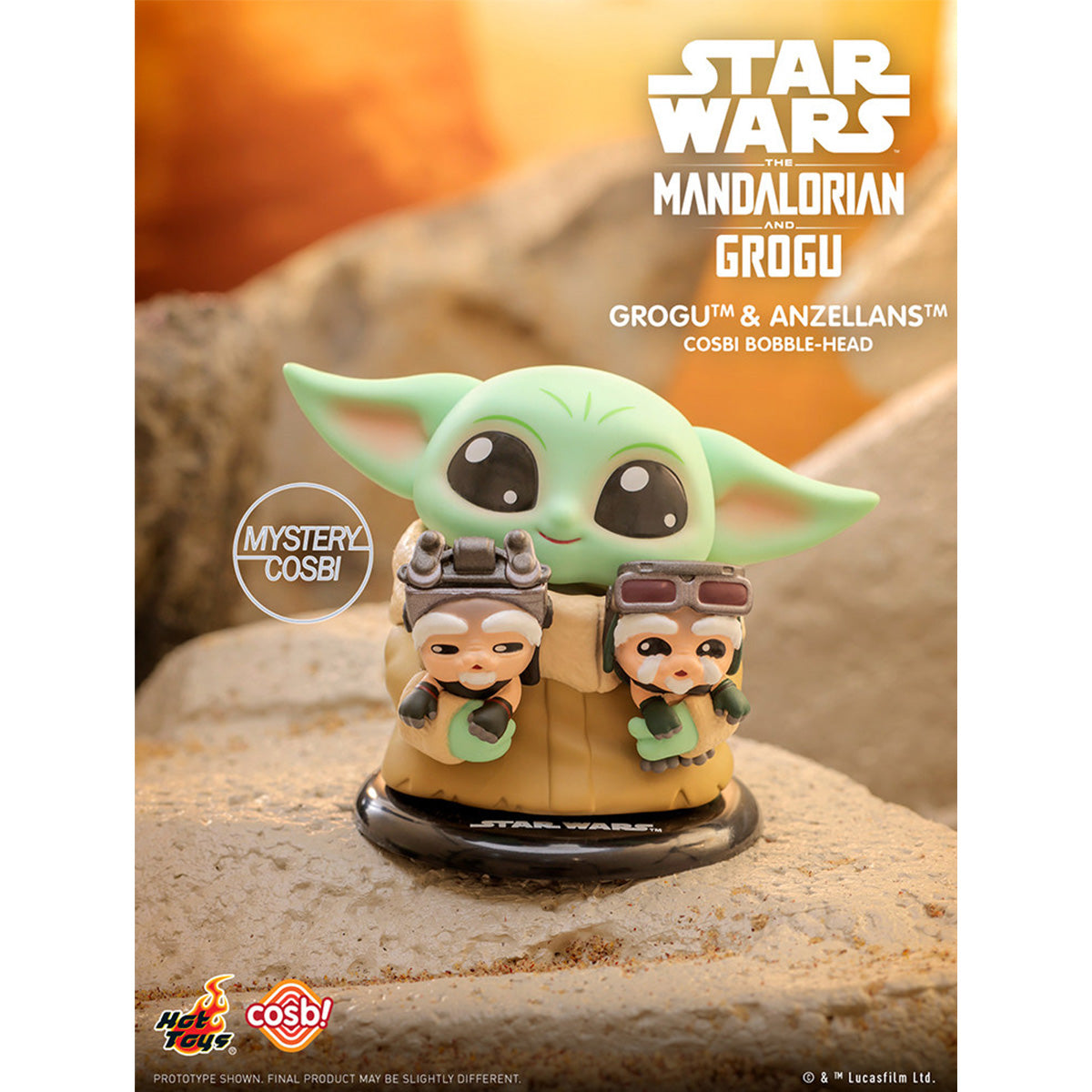 Hot Toys Star Wars The Mandalorian and Grogu Cosbi CBX34816 Mini Blind Box