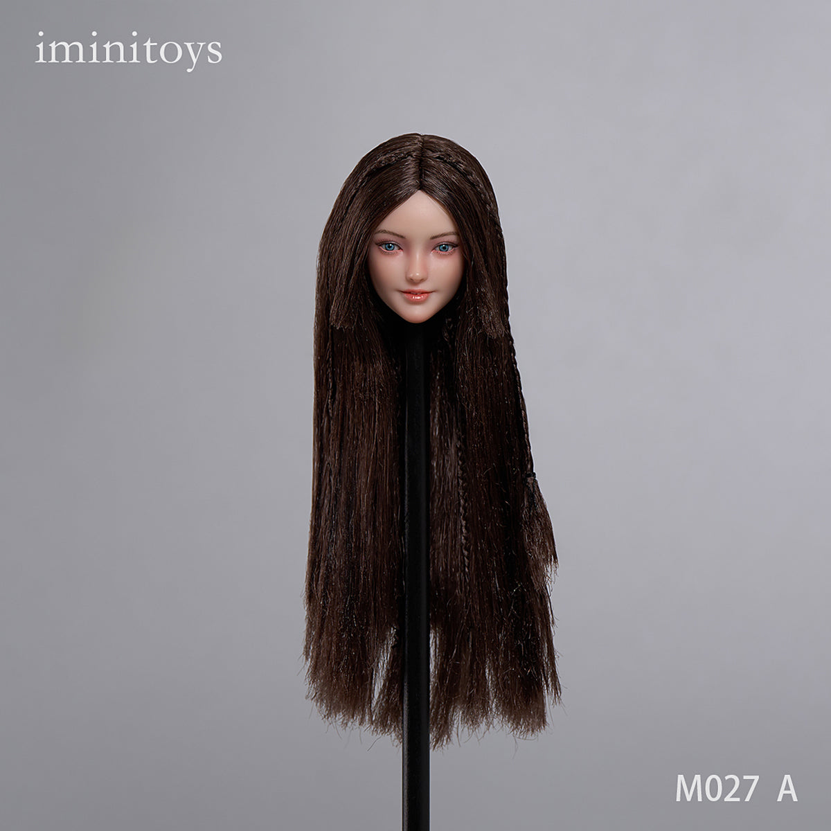 Iminitoys Xuan - Lolita Girl with Movable Eye Doll Head Sculpt Accessory Fit 1/6 Scale 12-inches Figure