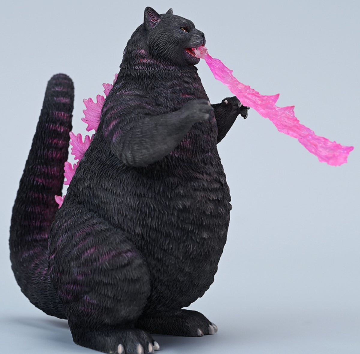 (Only Shipped to the DE) JXK JXK226B Black Meowzilla Expertly Hand-Painted, Lifelike Animal Figurine