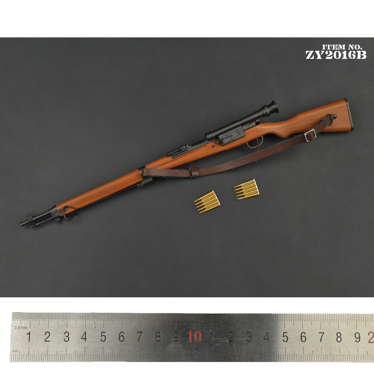 ZYTOYS, Rifle Mini Weapon Model, Doll Accessory for 12-inches Action F