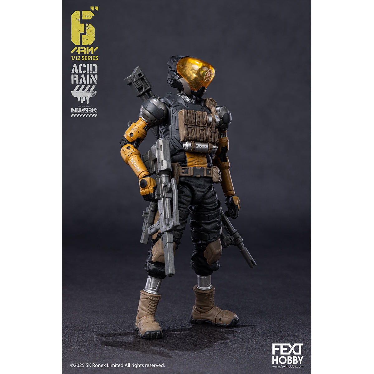 FEXT HOBBY Acid Rain World: Novark FXH-AR-001 THAME/FXH-AR-002 WAR BANNER/FXH-AR-003 SKULLWELDER/FXH-AR-004 PROTEUS 1/12 Scale Action Figure