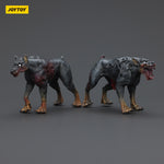 (Only Shipped to the US) JOYTOY 1/12 Dark Source Zombie Fiqure Zombie Police Dogs JT01642 Scene Base For Action Figurine