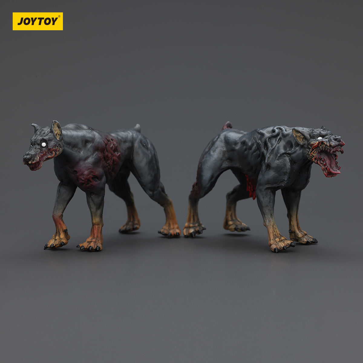 (Only Shipped to the US) JOYTOY 1/12 Dark Source Zombie Fiqure Zombie Police Dogs JT01642 Scene Base For Action Figurine