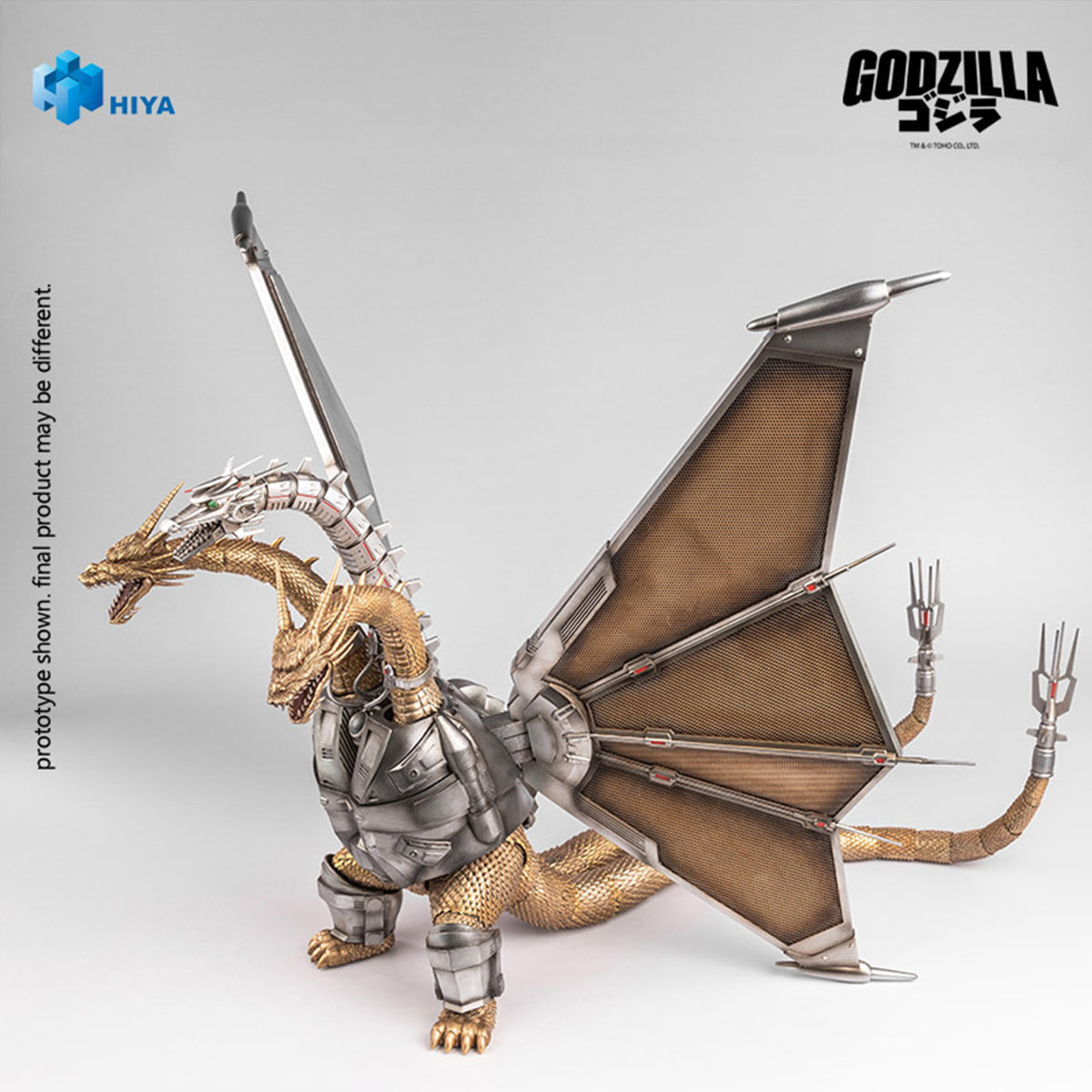 HIYA Godzilla vs. King Ghidorah Mecha King Ghidorah Action Figures
