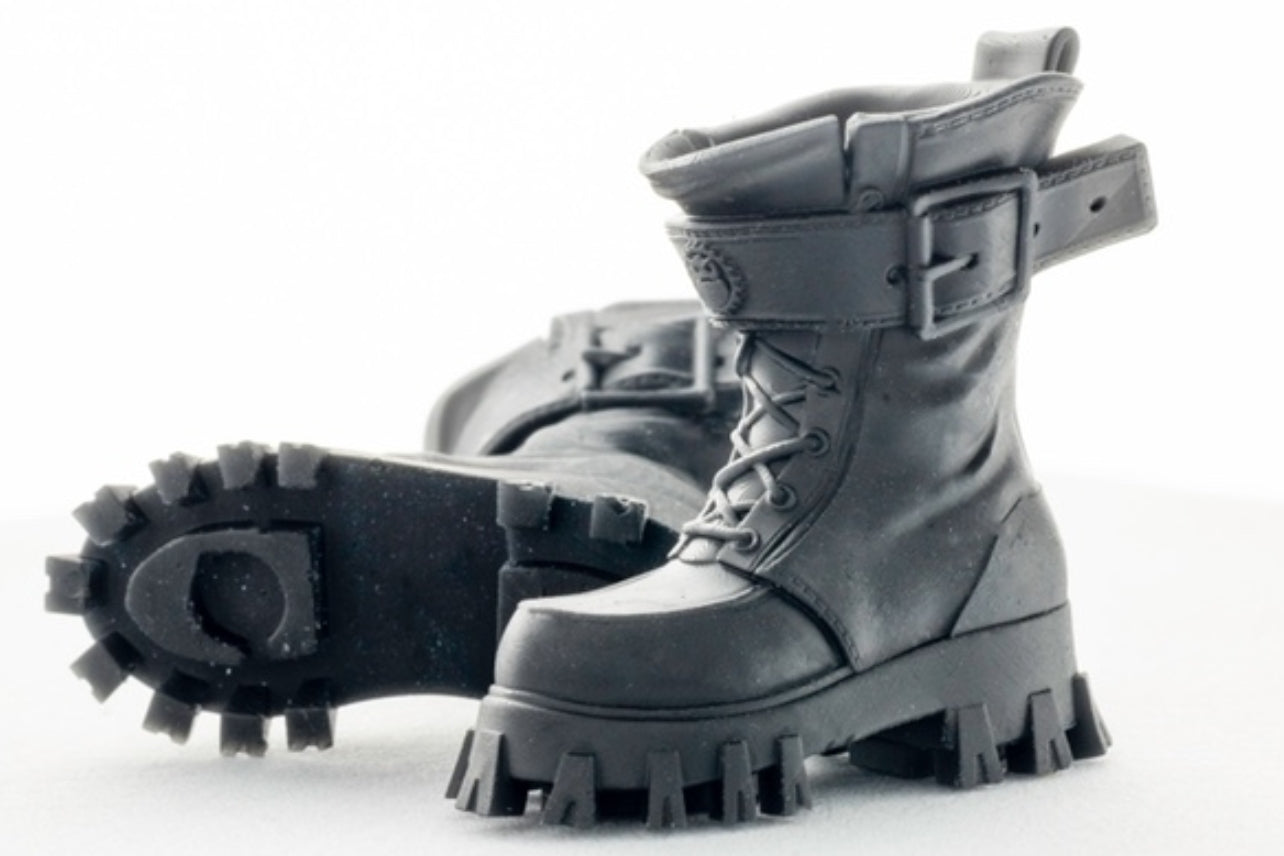 HiPlay 1/12 Scale Action Figure Accessory: Martin Boots Model for 6-Inch Miniature Collectible Figure GK-001