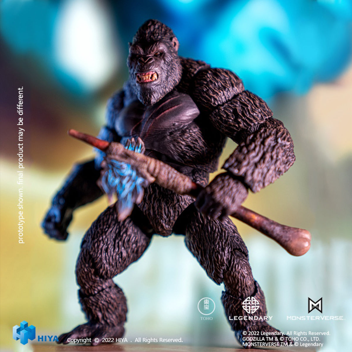 HIYA 1/12 Godzila vs. Kong: Kong EBG0062 Exquisite Basic Series Monster Action Figure