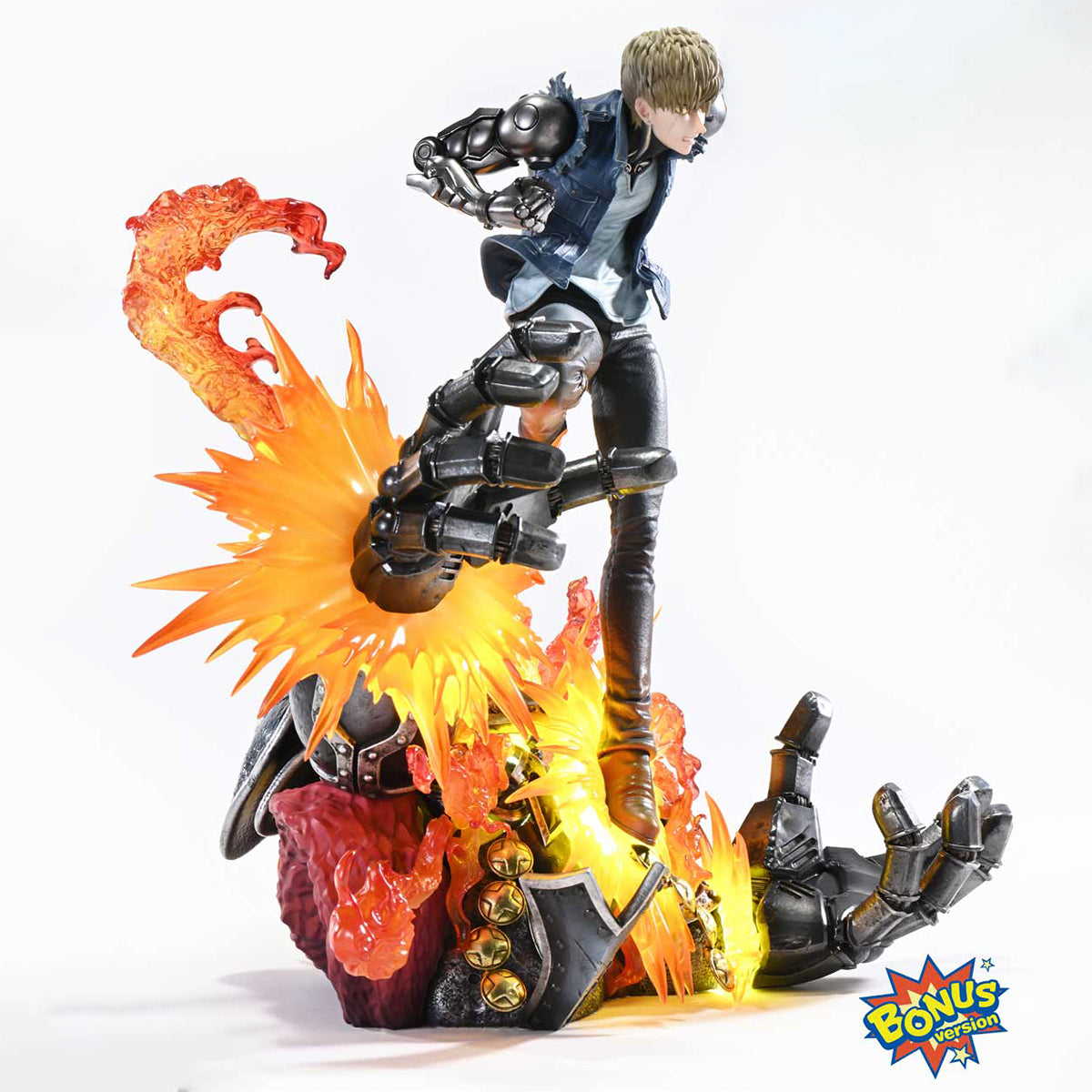 Prime 1 Studio One Punch-Man: Genos Bonus Edition Art Statue