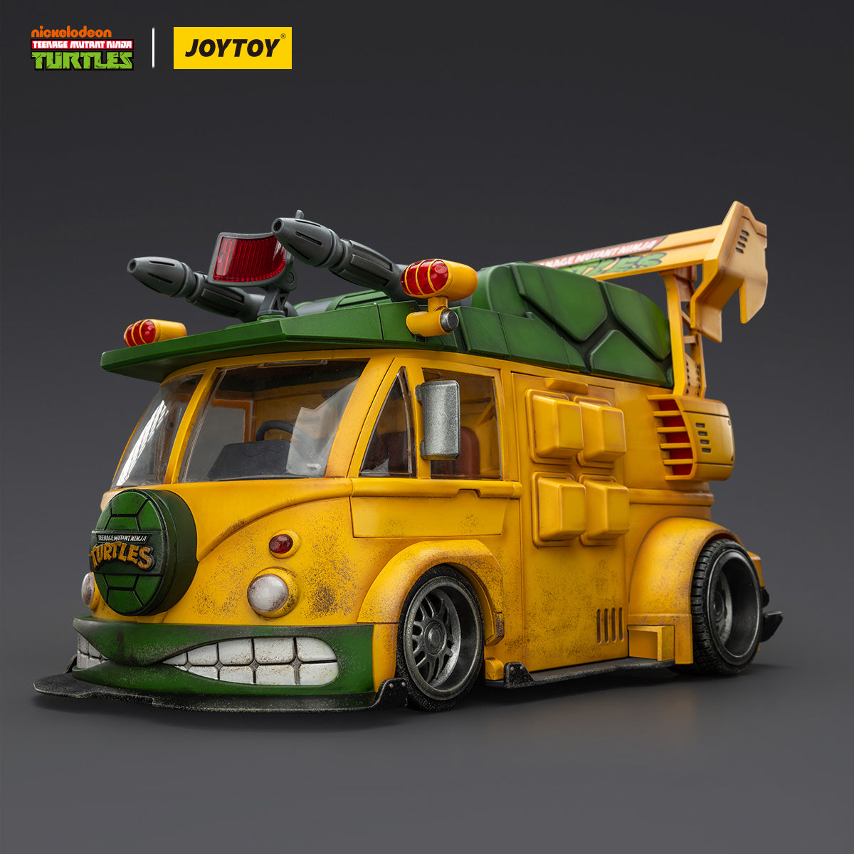JOYTOY TMNT-Roadkill Rodney & TMNT-Turtle Van 1/18 Scale Fit TMNT Series Action Figure
