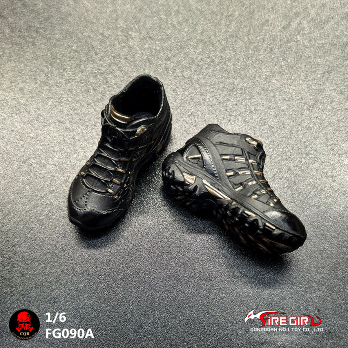 Fire Girl Toys Whole Terriory Special Agent Solid Combat Boots FG090B Doll Accessory 1/6 Scale Fit Action Figure