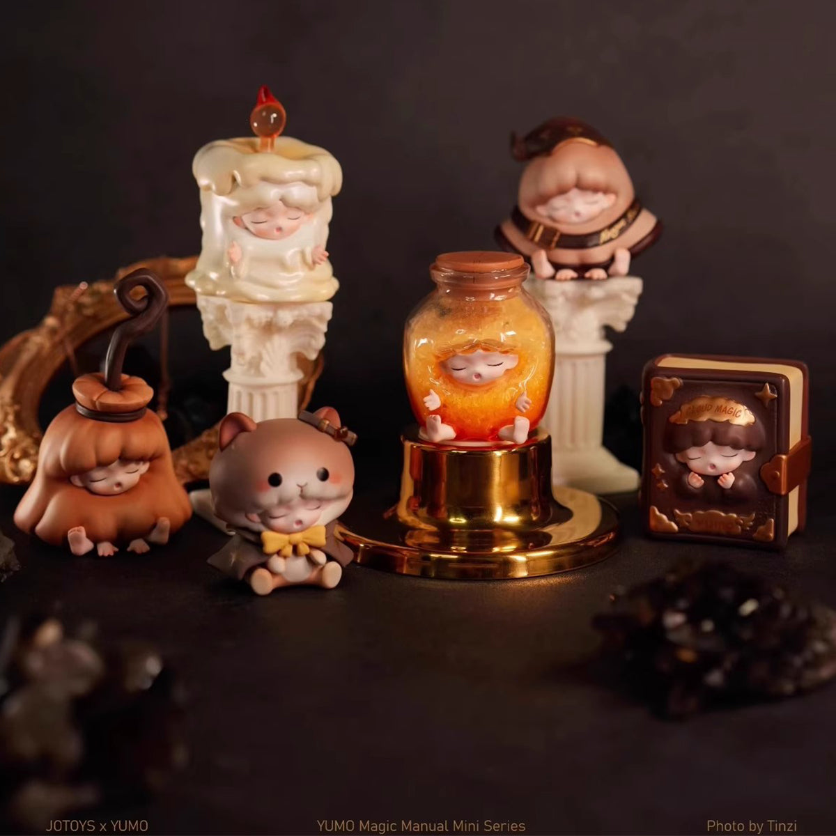 JOTOYS YUMO Magic Manual Mini Series Box Blind Box Figure