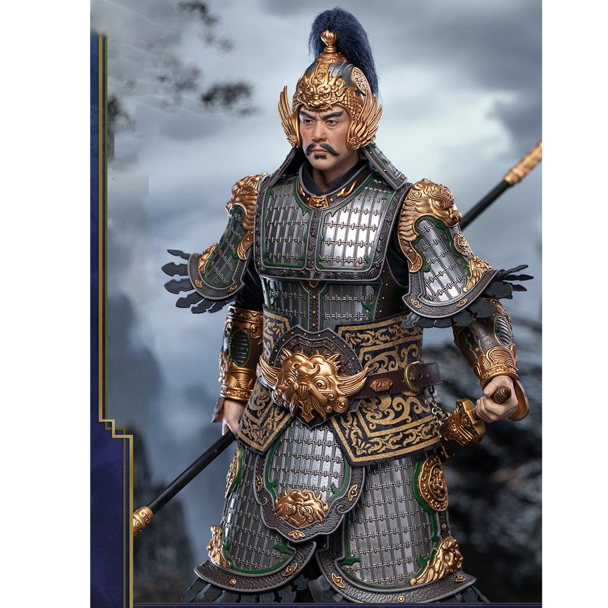 FZ Art studio The Legend of Brave Generals Wei Chapter: Tiger Fool Xu Chu Xu Zhongkang Action Figure