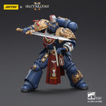 JOYTOY Ultramarines Relic Primus Armour with Plasma Pistol and Combat Blade & Ultramarines Heavy Artificer Armor with Relic Multi-Melta & Ultramarines Heavy Relic Primus Armor with Heavy Relic Bolt Rifle