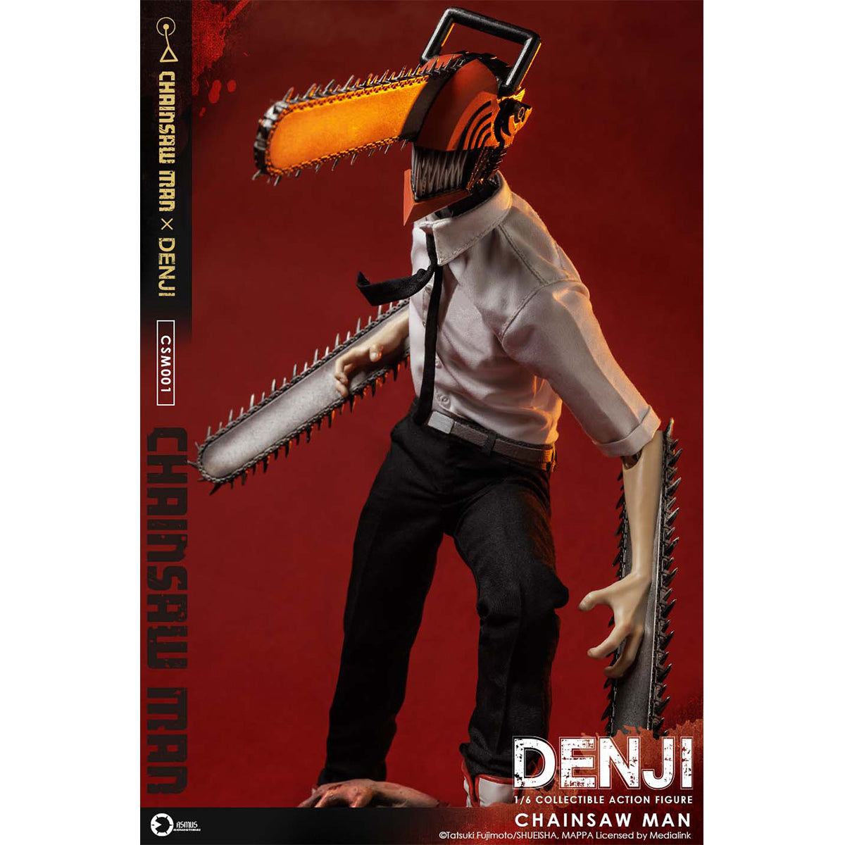 Asmus toys Chainsaw Man: Denji CSM001 1/6 Scale Animation Action Figure