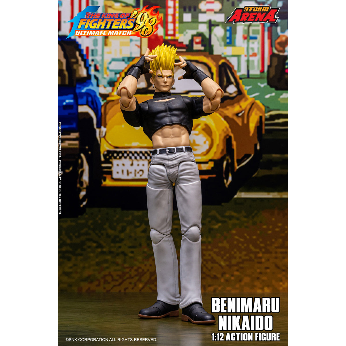 Storm Collectibles The King Of Fighters'98 UM KFSA01 Benimaru Nikaido Storm Arena KFSA02 Goro Daimon Storm Arena KFSA03 Kyo Kusanagi Storm Arena 1/12 Scale Action Figure