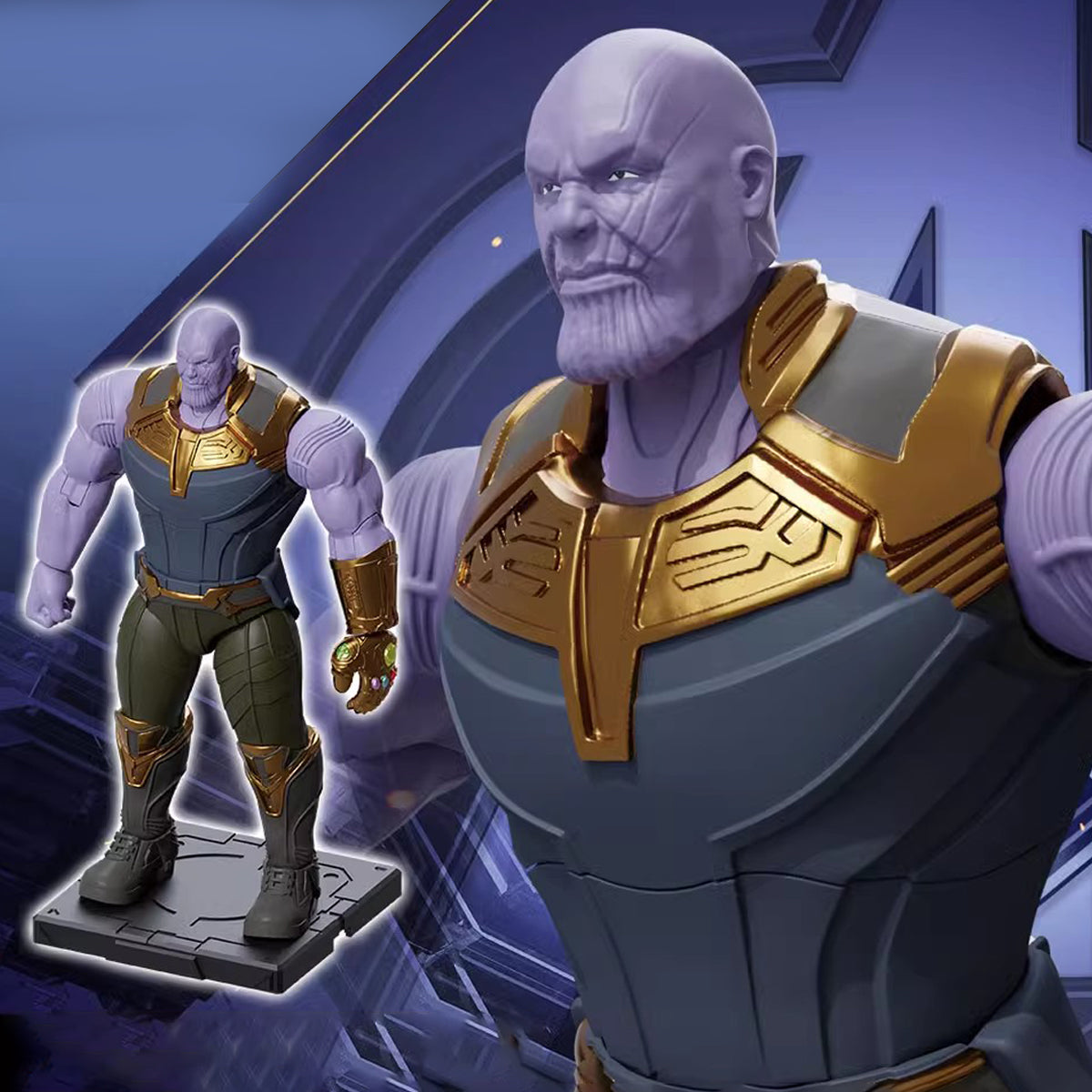 Fondjoy Infinity Saga Thanos MV24104 Assembly Model Kits Comic Series