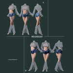 VSTOYS Trendy Denim Suit Ver.24XG107 For Action Figures