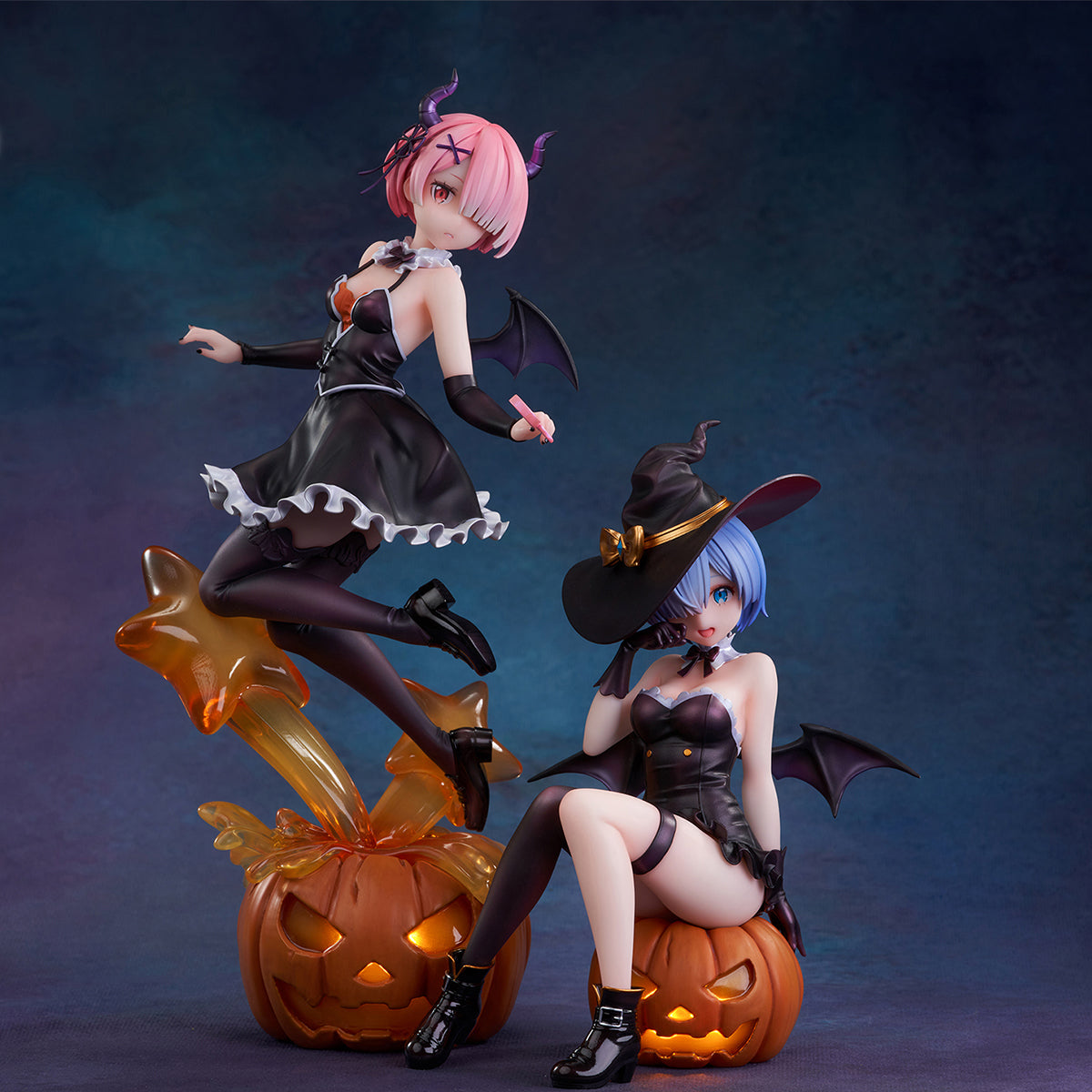Animester×KDcolle Re:Life In A Different World From Zero: Ram & Rem Illusionary Night Magician Ver. Anime Figurine