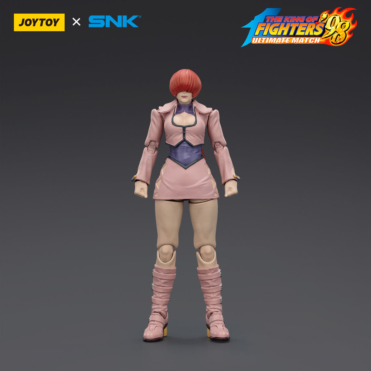 JOYTOY KOF'98UM Orochi Team Chris & Shermie & Yashiro Nanakase 1/18 Scale Action Figure