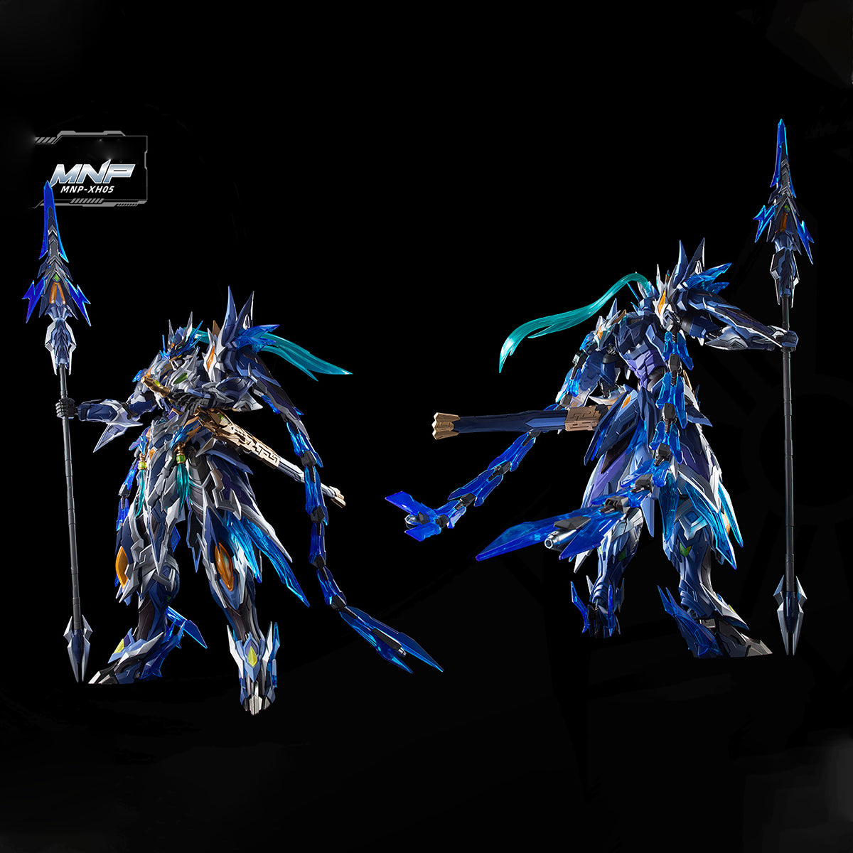 MOTOR NUCLEAR Star of Providence Zhao Yun & Jade Orchid White Dragon Horse Alloy Model Kit