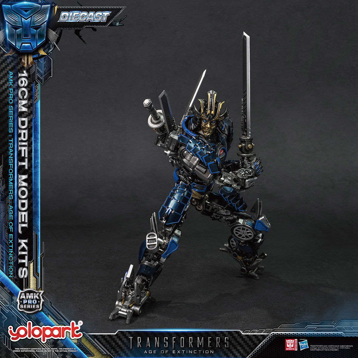 YOLOPARK AMK PRO Series Transformers Drift Die-Cast Assembly Model Kits