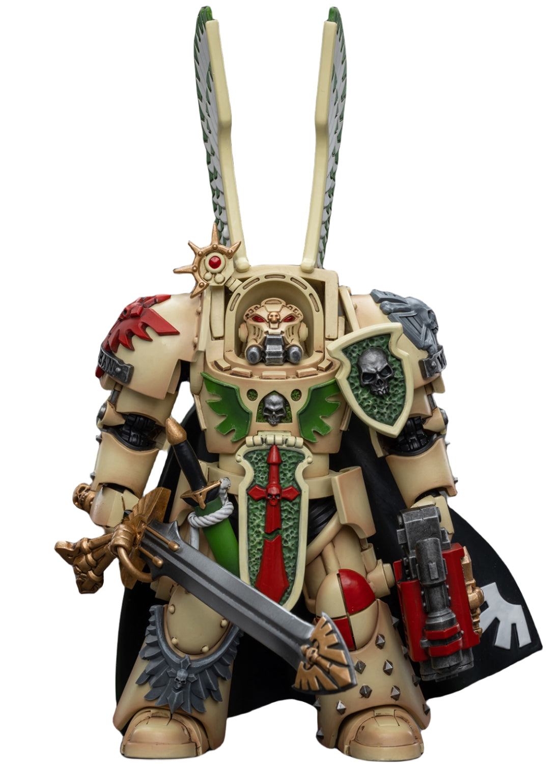 HiPlay JoyToy JT9169 40K Collectible Figure: Dark Angels Deathwing Strikemaster with Power Sword 1:18 Scale Action Figures