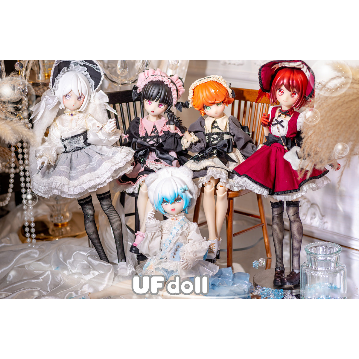 UFDOLL Drink Series 1/5 Plus BJD Action Figure Blind Box