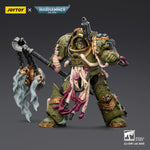 JOYTOY Warhammer Death Guard Blightlord Terminator & Plague Marine Icon bearer with Boltgun and Plague knife 1/18 Scale Action Figure