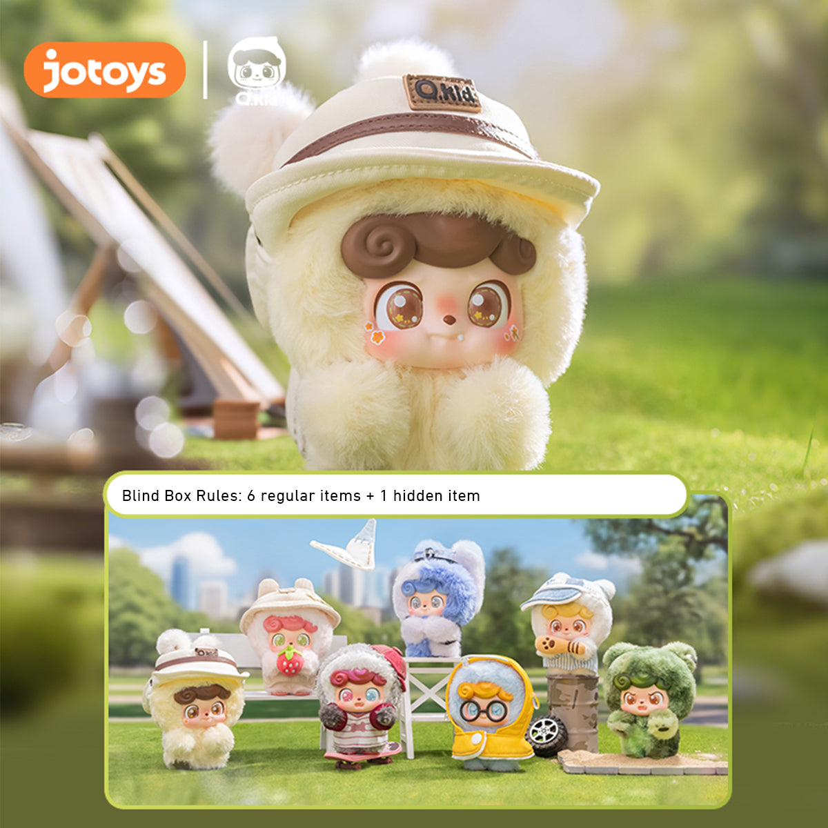 JOTOYS Q.Kid Outdoor Activities Series Blind Box Figure