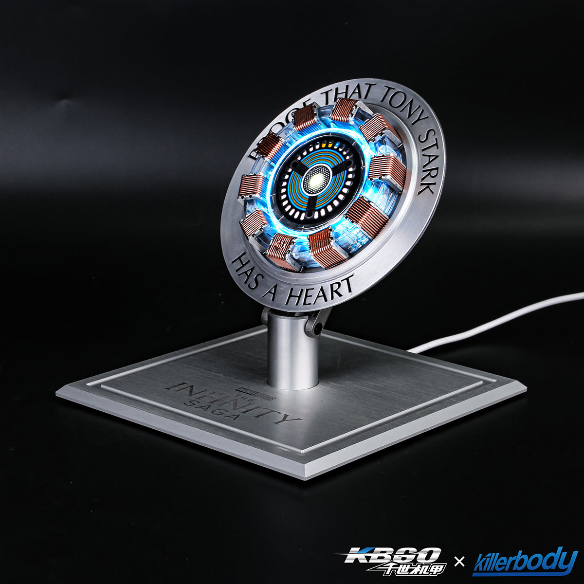 Killerbody Iron Man Arc Reactor KB20104 15W Wireless Charger