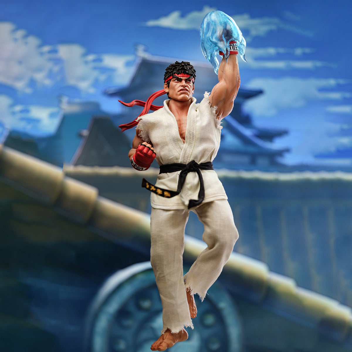 NODTOYS Silicone Articulated Figure Grandmaster of Fighting: Ryu Action Figures