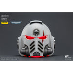 JOYTOY Warhammer 40,000 White Scars MkX Helmet & Display Stand 1/1 Scale Helmet Replica