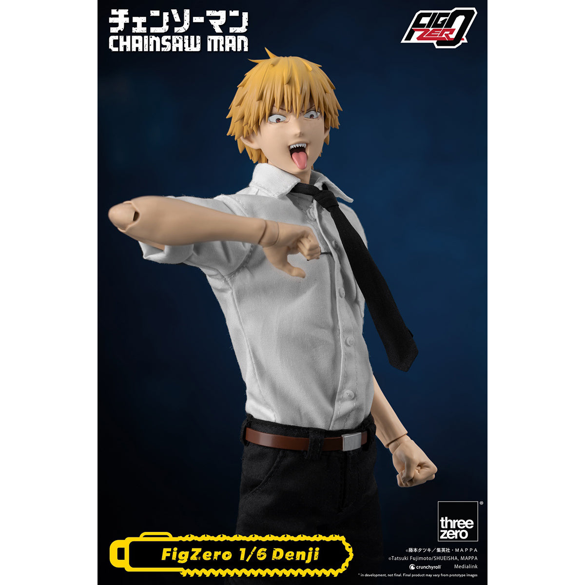 Threezero 3Z04080M0 CHAINSAW MAN Power & 3Z04070M0 CHAINSAW MAN Denji 1/6 Scale Action Figure