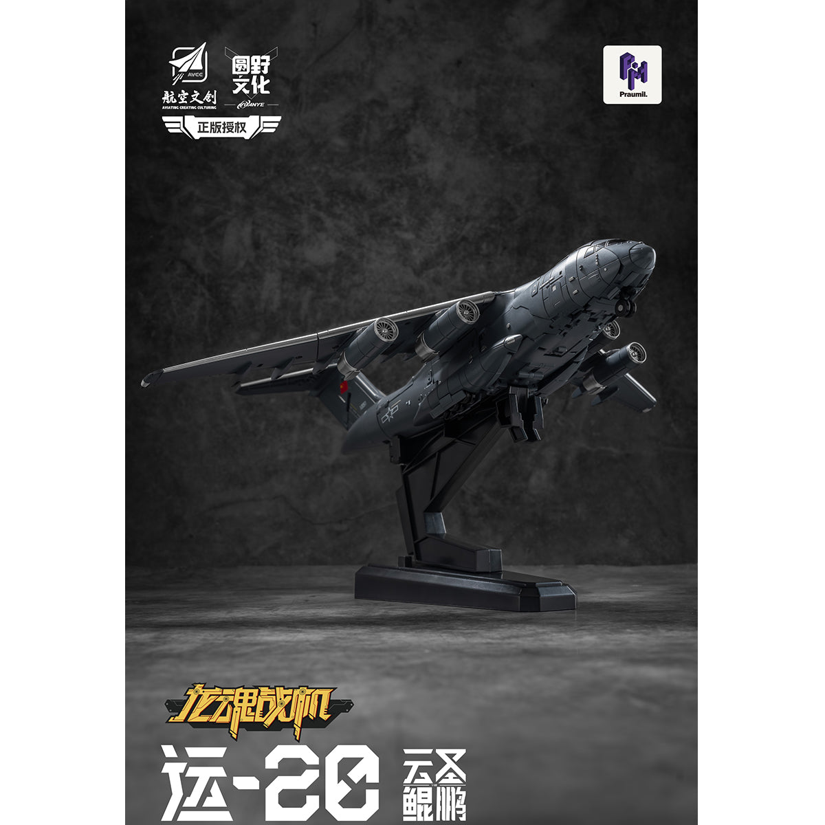 YUANYE CULTURE Dragon Soul Fighter Y-20 Cloud Saint (Yunsheng) Kunpeng Transformable Finished Model