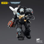JOYTOY Warhammer 40,000 Raven Guard Terminator with Power Fist and Assault Cannon & with Power Fist and Storm Bolter & with Power Sword and Storm Bolter Action Figure