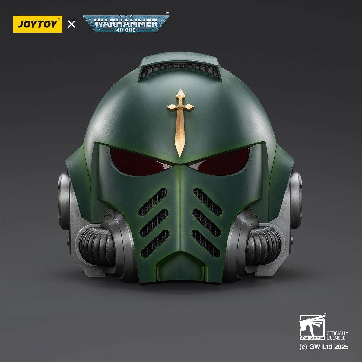 JOYTOY Dark Angels MkX Helmet & Display Stand JT02762 1/1 Scale WARHAMMER 40,000