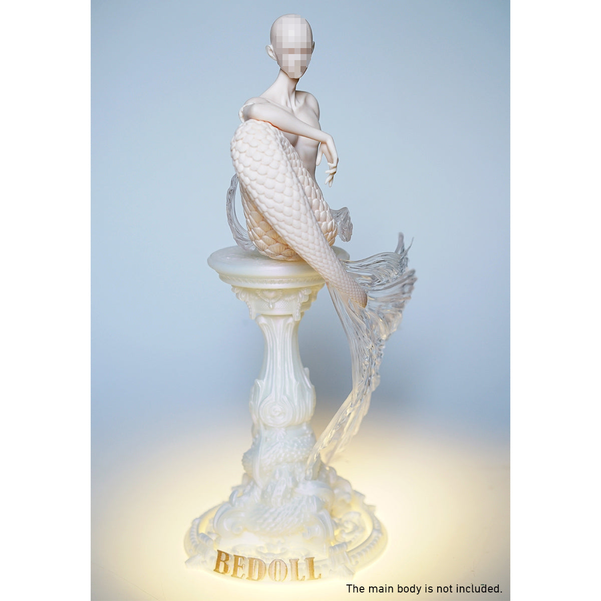 MAGI PONY Trendy Metal Mermaid Display Stand Ornament Art Toy 1/6 Scale Diorama Base Fit Action Figure