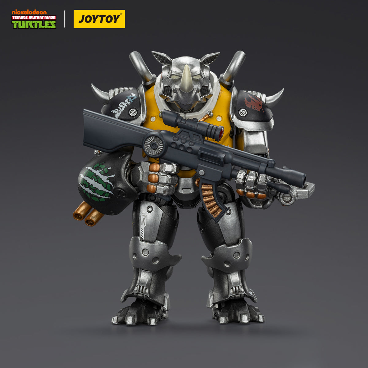 JOYTOY TMNT-Mighty Rocksteady & TMNT-Super Bebop 1/18 Scale Action Figure
