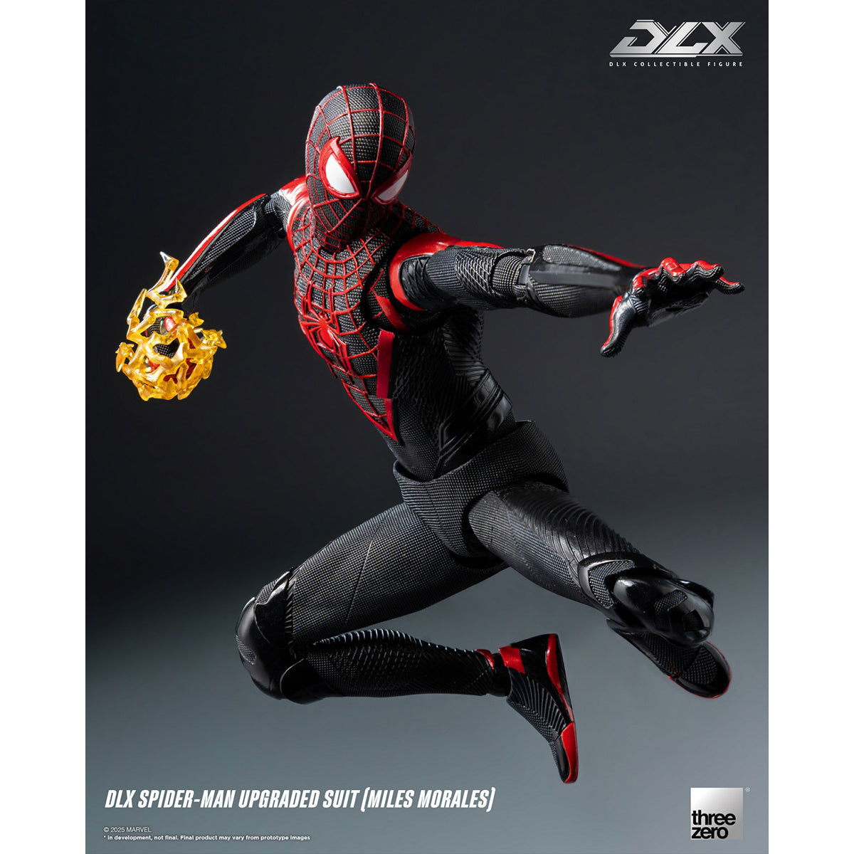Threezero Marvel's Spider-Man 2 DLX Spider-Man Upgraded Suit (Miles Morales) Action Figure