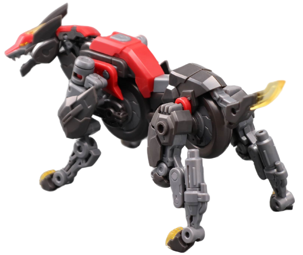 KEMO FIFTYSEVEN Armored Puppet - Shadow Wolf 1/24 Scale Assembly Model Kits