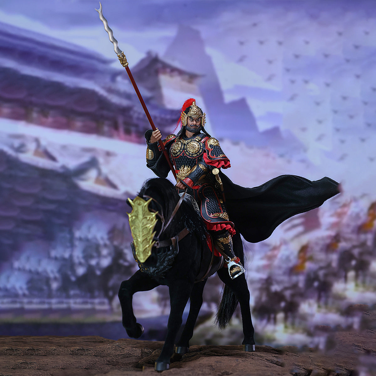Qian Kun MODEL Zhang Fei Yide Action Figure Deluxe Edition