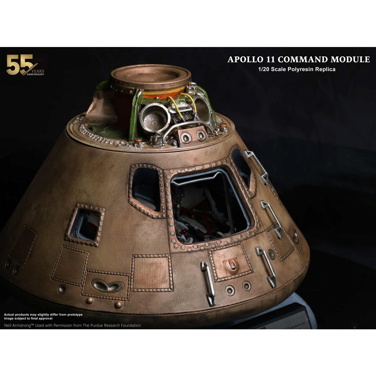 STAR ACE Toys Resin Series Apollo 11 Command Return Capsule Regular Edition Statue
