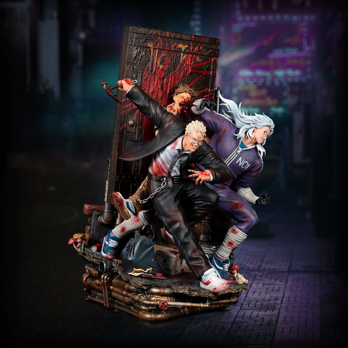 Figurama 1/8 Dorohedoro Shin & Noi 2 Release Elite FigumiZ Series Art Statue