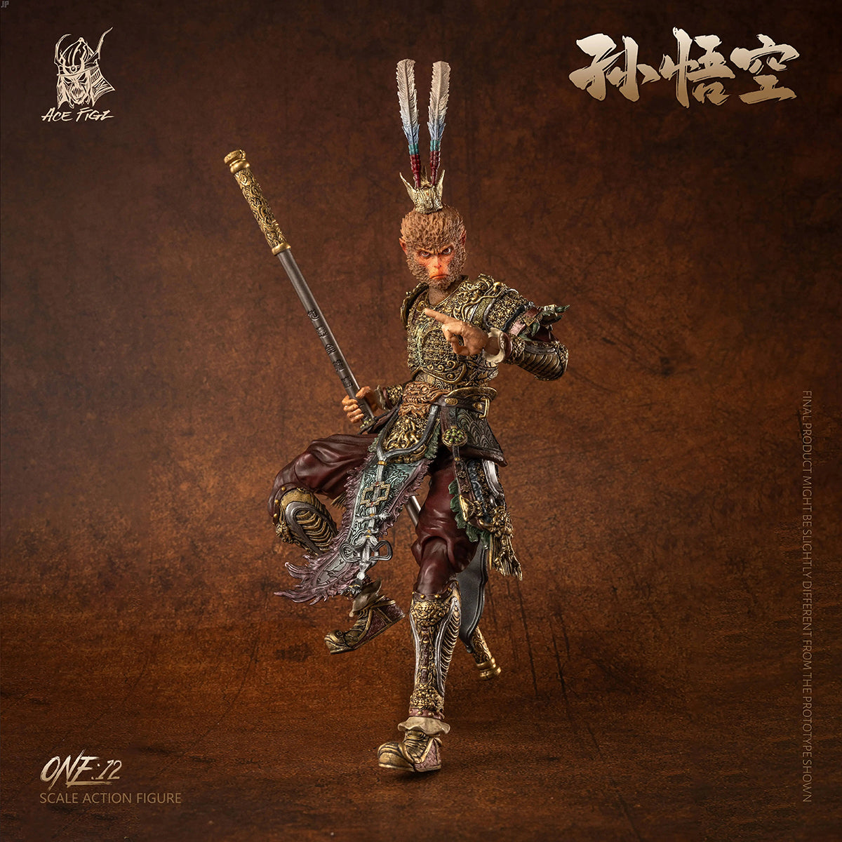 AceFigz, The Monkey King Sun Wukong, Action Figures