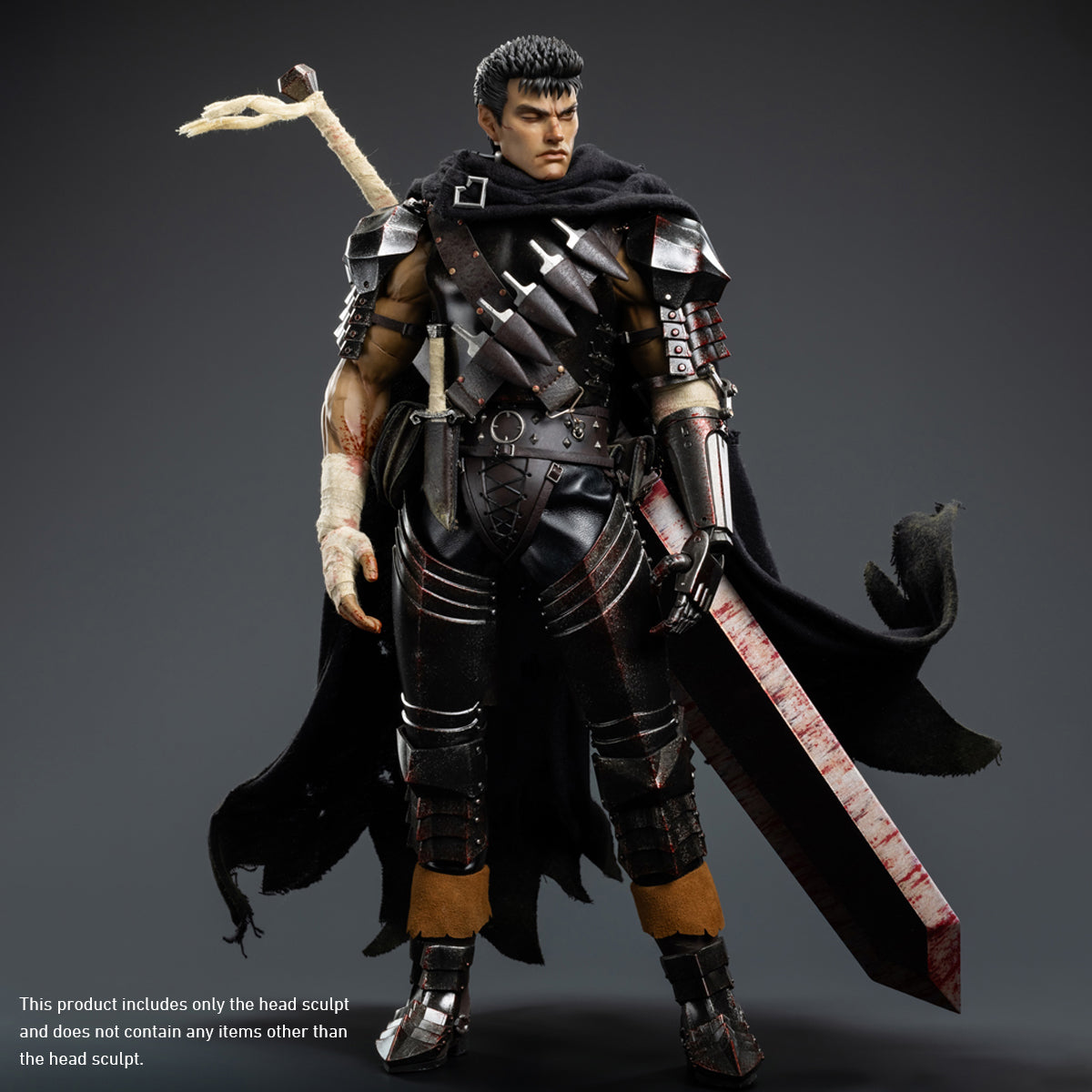 Escultura de cabeza de Berserker de Play Craft Toys, edición normal para figuras de acción