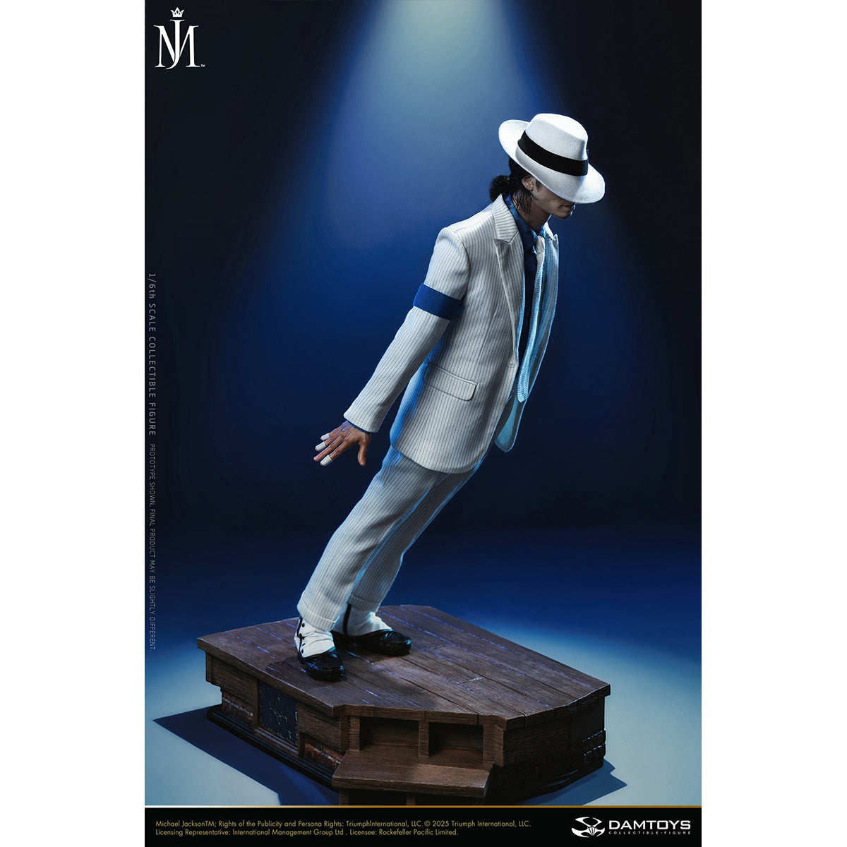 DAMTOYS NO.DMS048S Michael Jackson: Smooth Criminal - Tribute to the Classics 1/6 Scale Action Figure